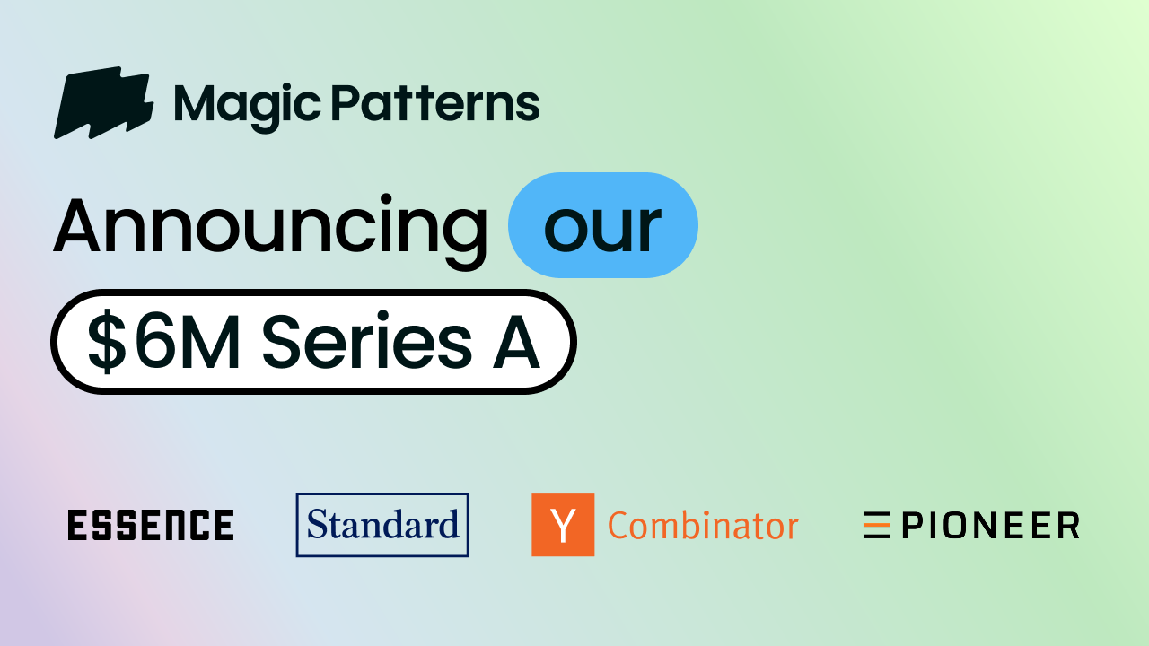 Announcing our $6 Series A